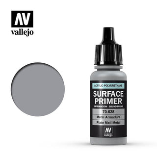 Vallejo: Primer, Plate Mail Metal 17 ml.