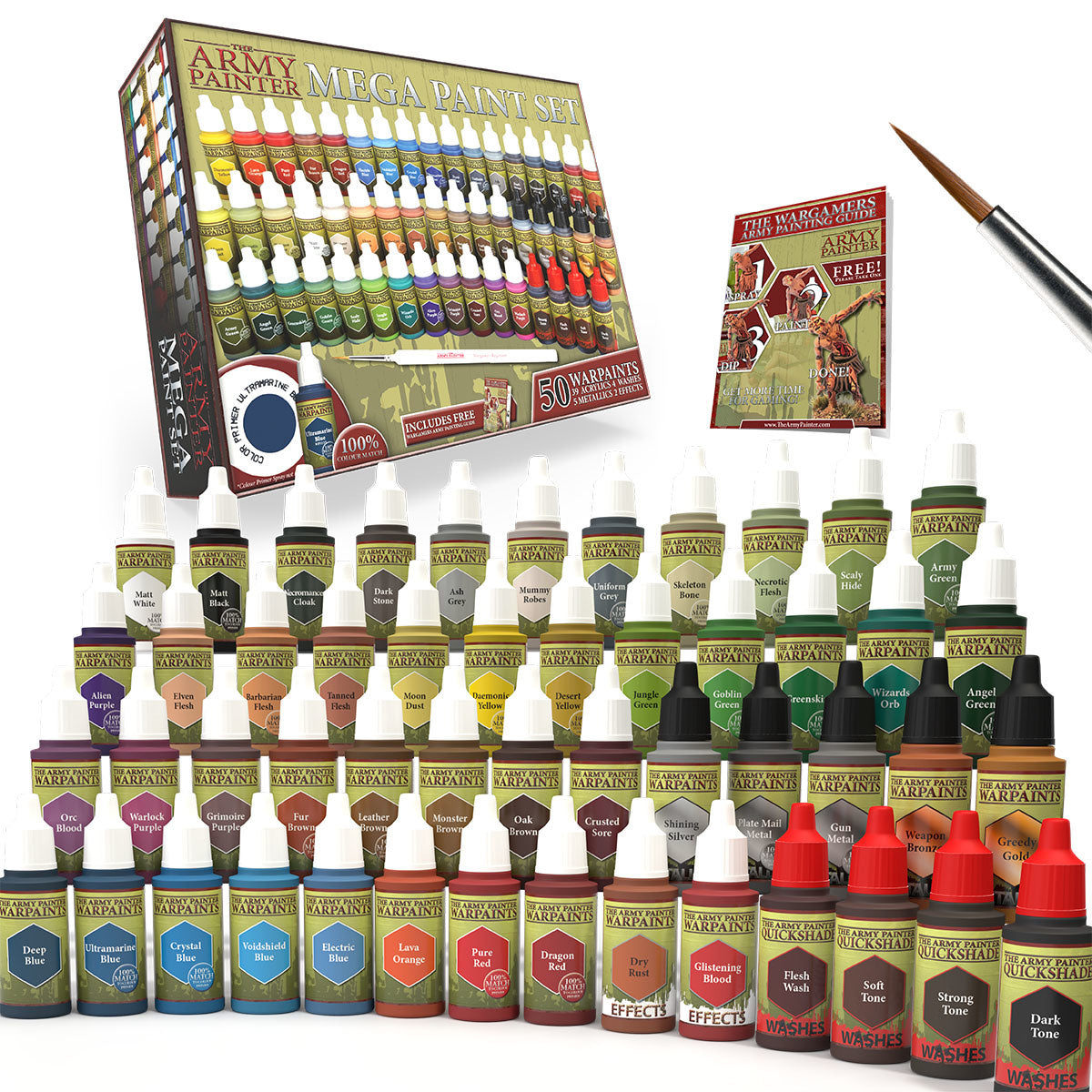 The Army Painter: Warpaints, Mega Paint Set