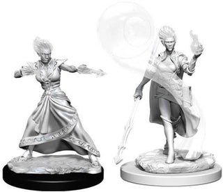 D&D Minis: Nolzur`s Marvelous Unpainted Miniatures, W5 Fire Genasi Female Wizard