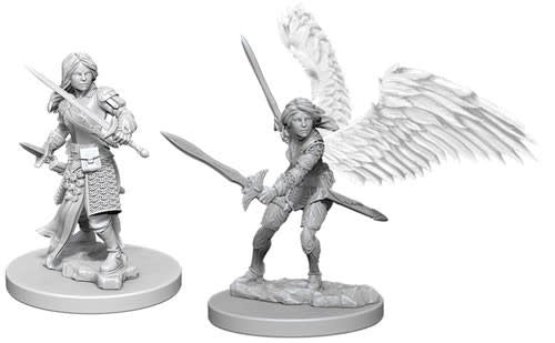 D&D Minis: Nolzur`s Marvelous Unpainted Miniatures, W5 Aasimar Female Paladin