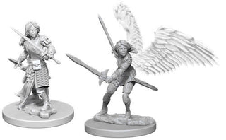 D&D Minis: Nolzur`s Marvelous Unpainted Miniatures, W5 Aasimar Female Paladin