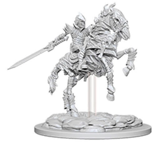 Pathfinder Minis: Deep Cuts Unpainted Miniatures, W5 Skeleton Knight on Horse