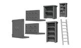 WizKids Minis: Deep Cuts Unpainted Miniatures, W5 Archivist Library