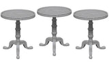 WizKids Minis: Deep Cuts Unpainted Miniatures, W5 Small Round Tables