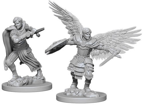 D&D Minis: Nolzur`s Marvelous Unpainted Miniatures, W6 Male Aasimar Fighter