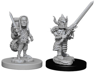 D&D Minis: Nolzur`s Marvelous Unpainted Miniatures, W6 Male Halfling Fighter