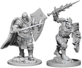 D&D Minis: Nolzur`s Marvelous Unpainted Miniatures, W6 Death Knight & Helmed Horror