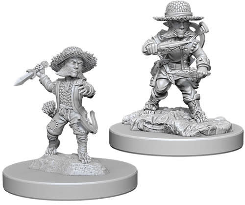 Pathfinder Minis: Deep Cuts Unpainted Miniatures, W6 Halfling Male Rogue