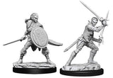 Pathfinder Minis: Deep Cuts Unpainted Miniatures, W6 Female Elf Fighter