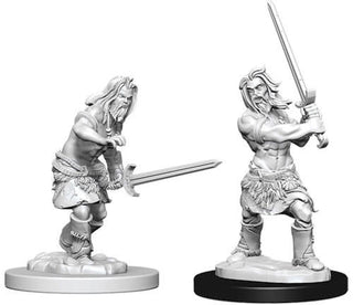 Pathfinder Minis: Deep Cuts Unpainted Miniatures, W6 Human Male Barbarian