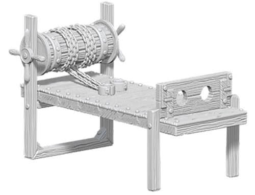 WizKids Minis: Deep Cuts Unpainted Miniatures, W6 Torture Rack